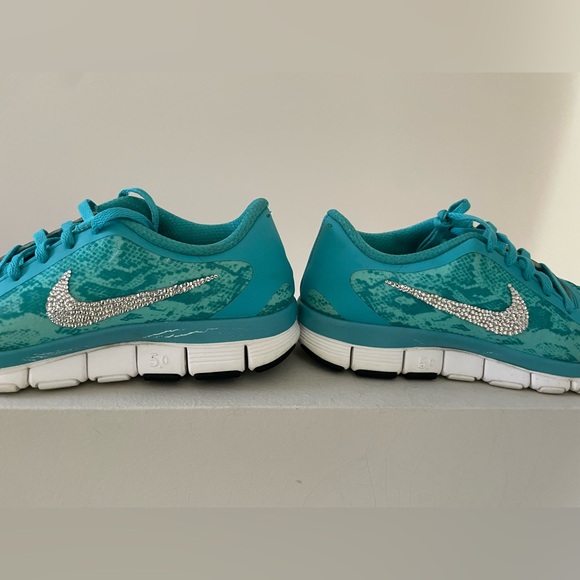 💎👟 Bling ✨NIKE Free 5.0, sz 8 USA Women’s - Picture 10 of 16